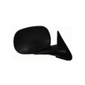Replacement Black Textured Passenger Side Power Door Mirror w/Heated Glass