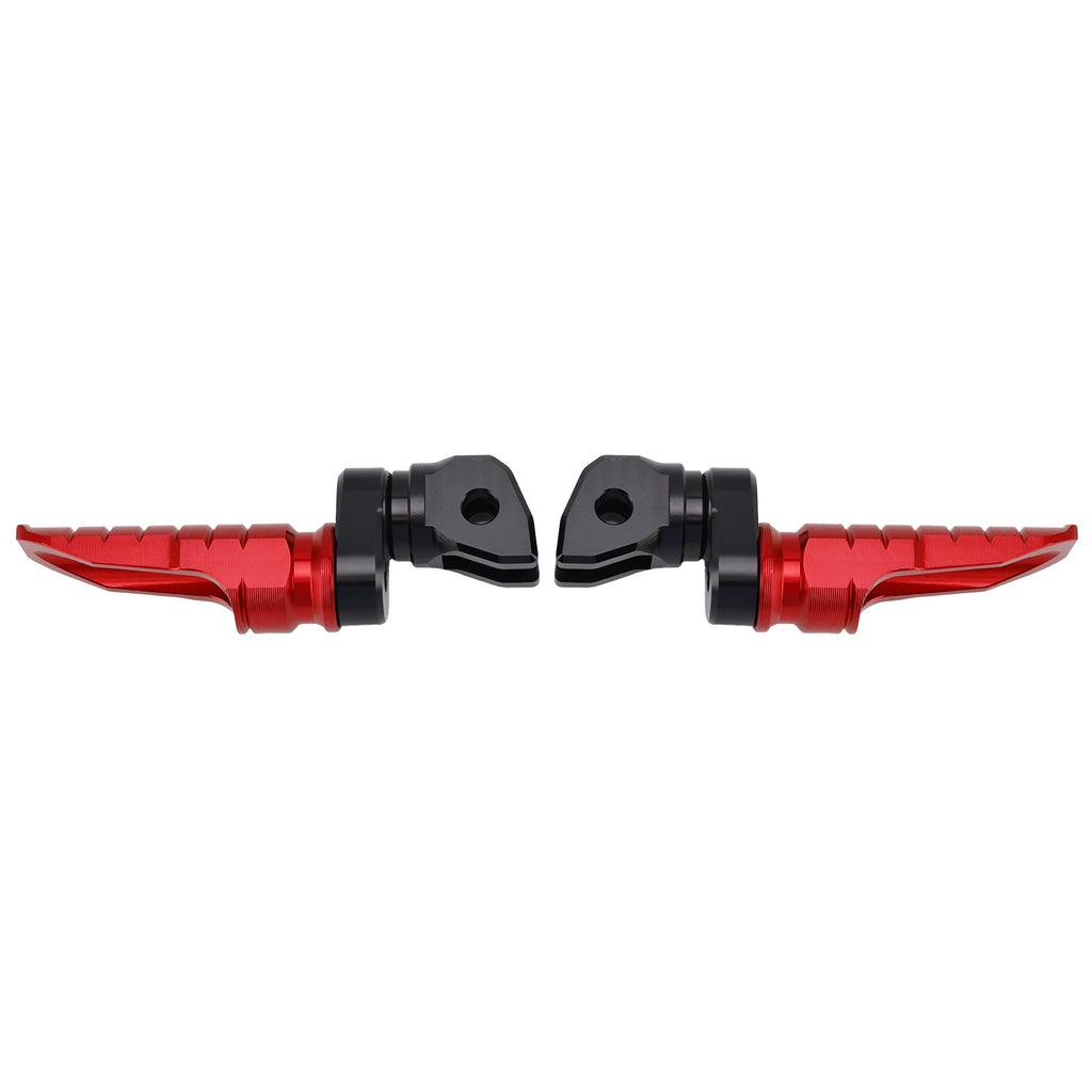 Front Footrests Foot Pegs for Indian FTR1200 (2019–2025) Red