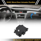HVAC Heater Blend Door Actuator for Toyota Sienna (2004–2010) No. 8710608050/8710608070