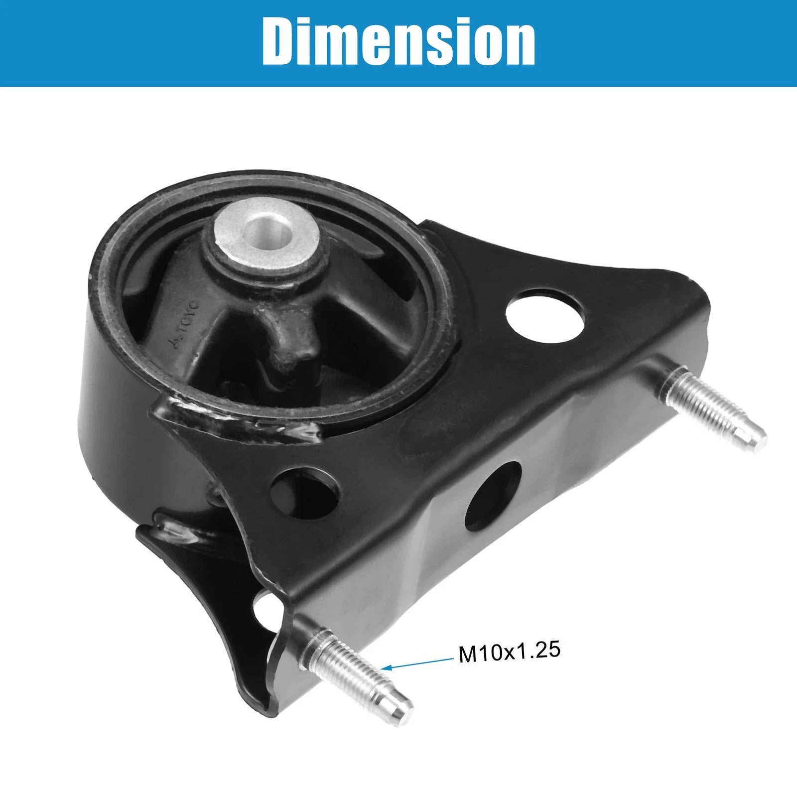 Front Engine Motor Mount for Toyota Highlander 4 Cyl 2.4L (2001–2007) No.1236128100