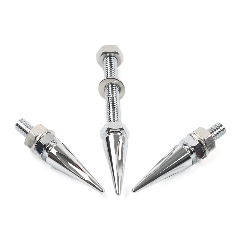 Chrome Windshield Spike Bolts for Harley Street Glide Electra Tri Glide (2014–2023)