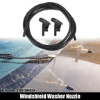 Set of 2 Windshield Washer Nozzles for BMW 318i (1992–1998) No. 61601384859