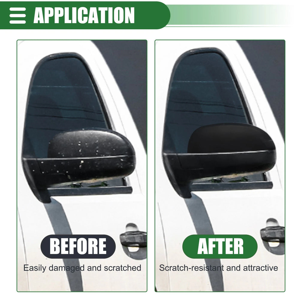 Left Rearview Mirror Cap for Chevrolet Silverado 1500 (No. 25788154, Gloss Black)