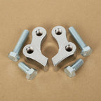 Chrome 1" Adjustable Lowering Kit for Harley Dyna Super Wide Glide (1995–2005)