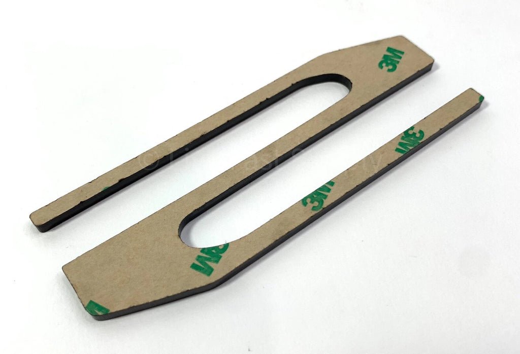 Tailgate Insert Letters Matte Black OEM Style for 2020-2022 Ford Super Duty