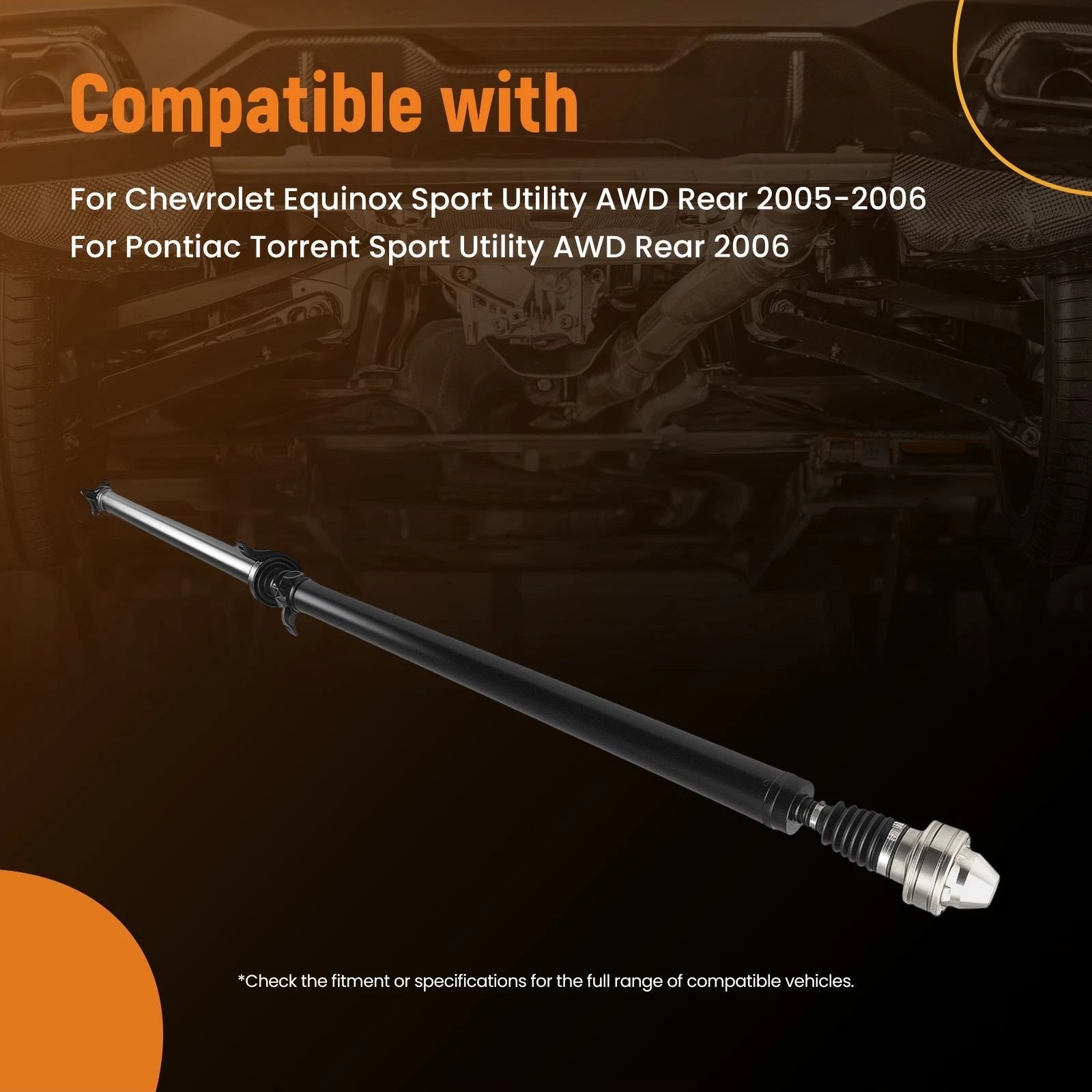 Rear Driveshaft Assembly for Chevy Equinox (2005-2006)