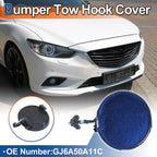 Front Left Tow Hook Cover for Mazda 6 (2003–2005) No.GJ6A50A11C Blue