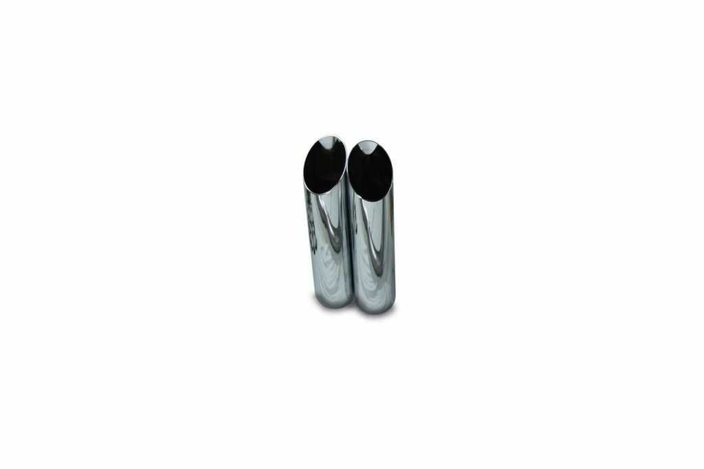 2.5" Dual Exhaust Kit for Ford F150 (2021–2025) - Glasspack, Corner Exit, Slash Tips