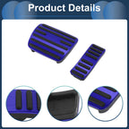 Set of 2 Automatic Foot Accelerator Pedal Covers for Audi A4 A5 A6 Q5 (2014–2020)