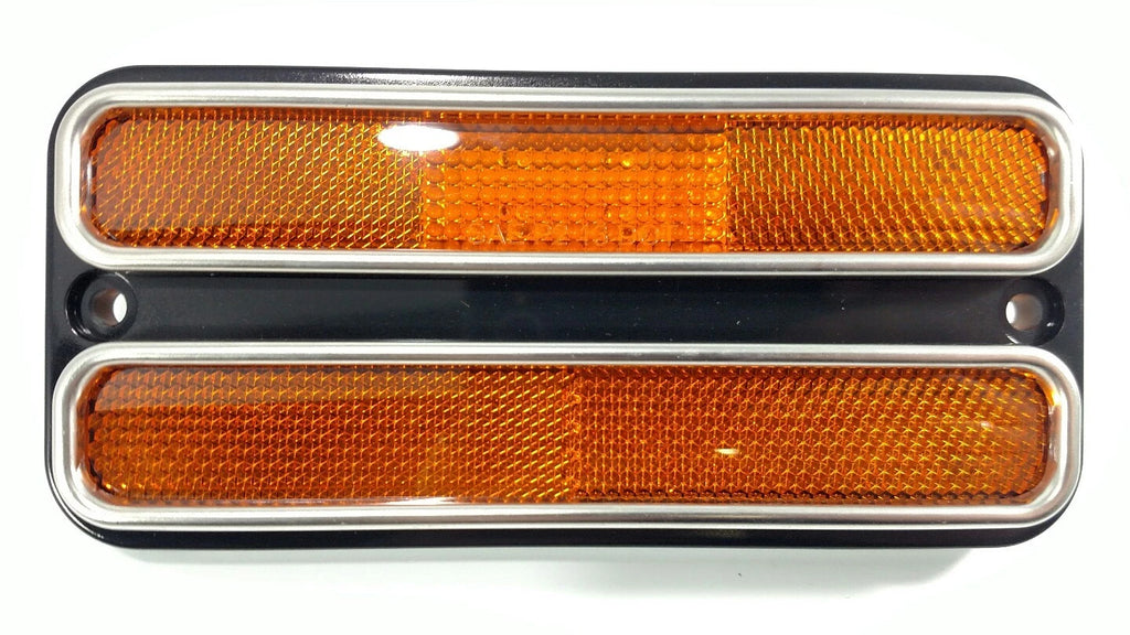 Amber LED Side Marker Lights Pair with Flasher for Chevy Truck (2009–2014)
