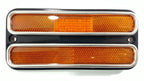 Amber LED Side Marker Lights Pair with Flasher for Chevy Truck (2009–2014)