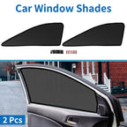 Car Window Cover for Toyota Harrier 80 Series (2014–2020) Net Black