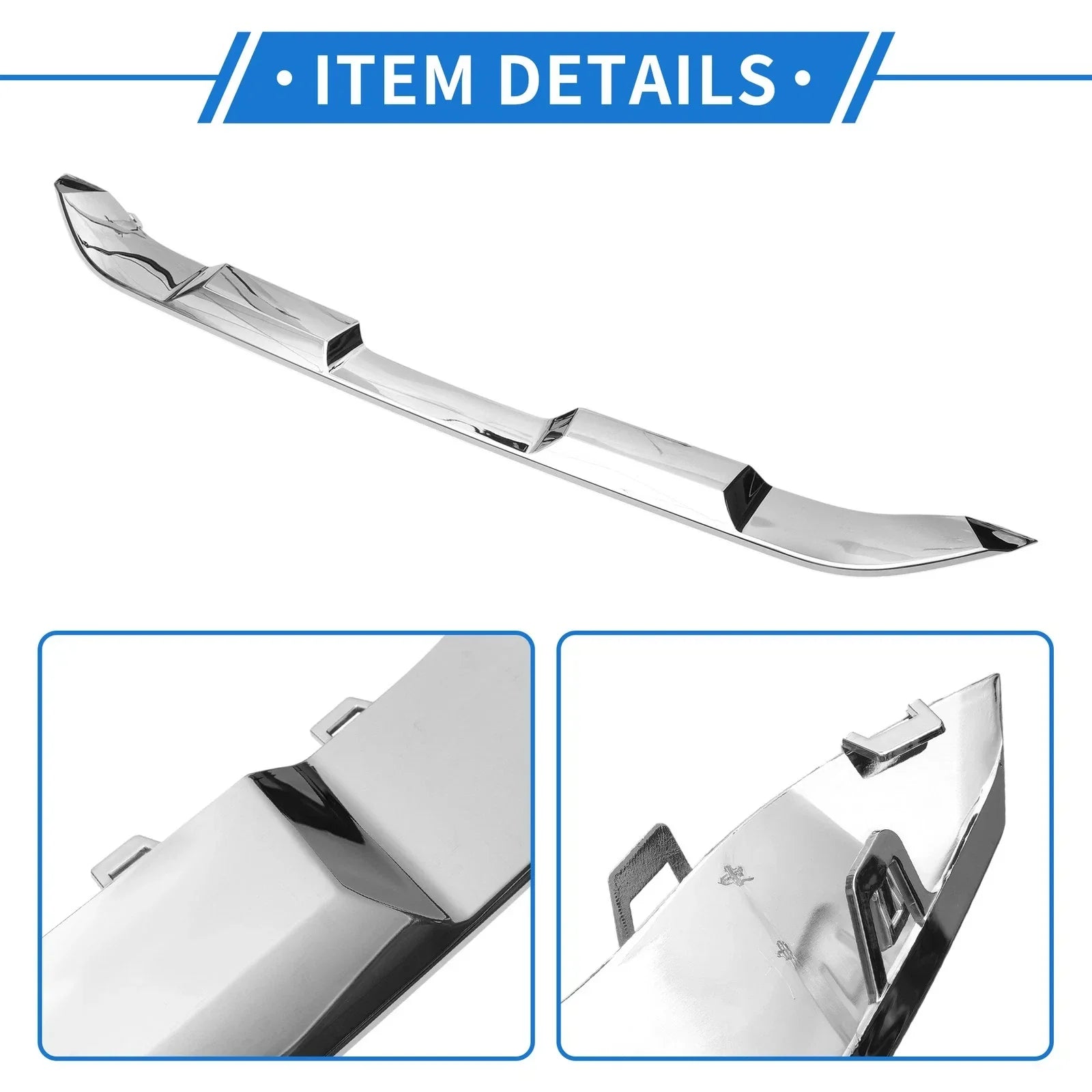 Rear Lower Center Bumper Grille Trim for Mercedes-Benz GLE350 4Matic (2016-2023)