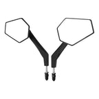 Black Rearview Mirrors for Harley Electra Road Glide Sportster Softail (82-25)