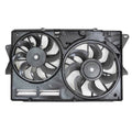 Replacement Radiator/Condenser Fan Assembly w/Two Fans Side By Side