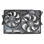 Replacement Radiator/Condenser Fan Assembly w/Two Fans Side By Side