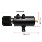 10AN Oil Catch Can Reservoir Tank & Breather Filter Kit for Universal Models