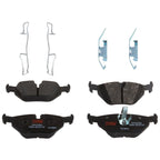 Set of 2 Brake Disc and Pad Kits for BMW 325 323 328