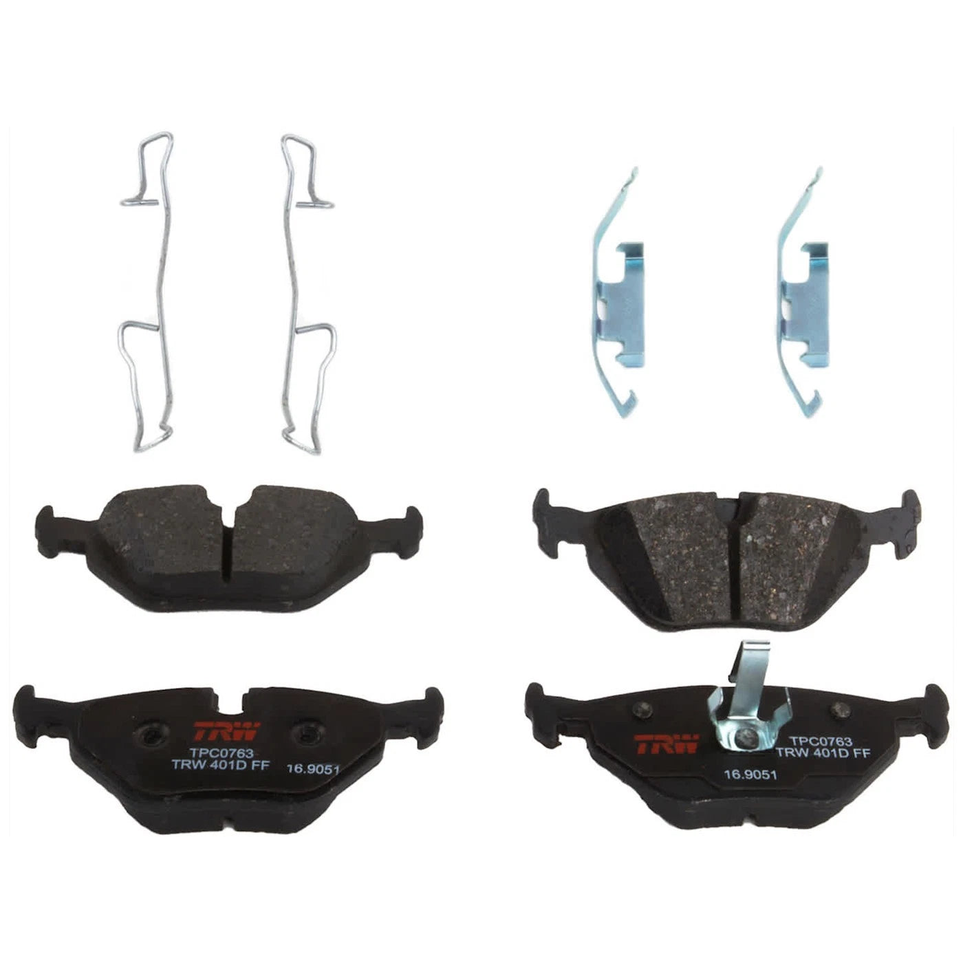 Set of 2 Brake Disc and Pad Kits for BMW 325 323 328