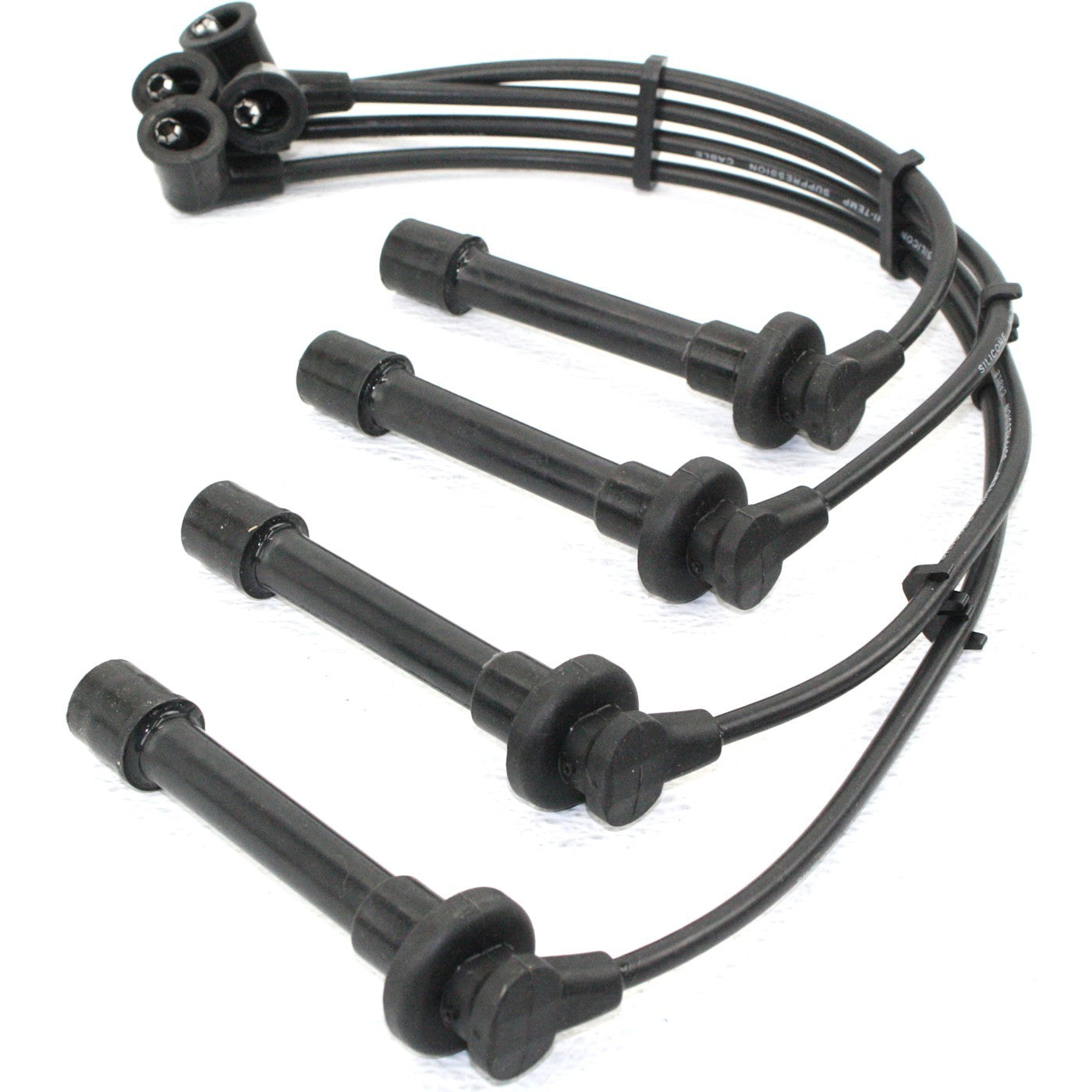 Set of 4 Spark Plug Wires for Honda Civic Accord Odyssey