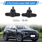 2X Front Lower Ball Joints for Hyundai Elantra (2007–2010) No.K500074/517602G000