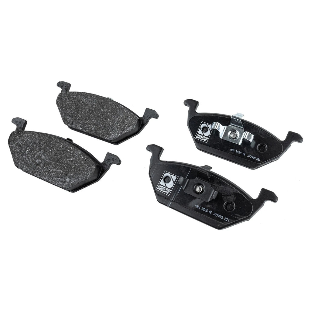 Brake Disc and Pad Kit for Volkswagen Jetta (2005) - Ceramic Pads