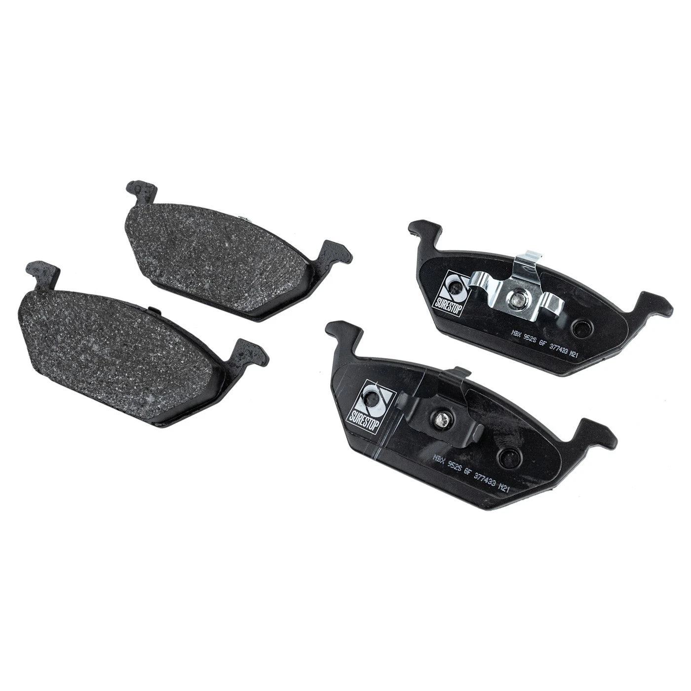 Brake Disc and Pad Kit for Volkswagen Jetta (2005) - Ceramic Pads