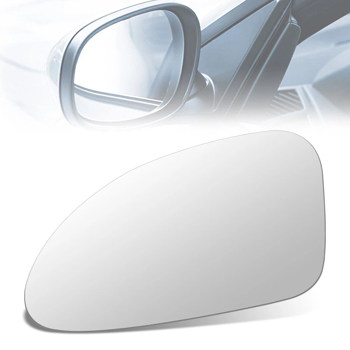 Side Rear View Door Mirror Glass for Toyota Celica (1990–1993) - Left