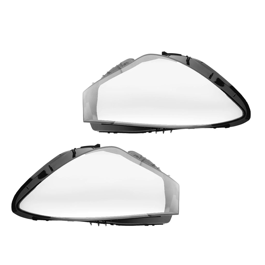 Headlight Lens Cover Pair for Mercedes Benz W117 (2016-2019) Polycarbonate