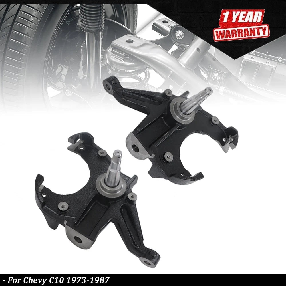 2PC Drop Spindle Lowering Kit for Chevy C10 (1973–1987) 2.5" 2WD