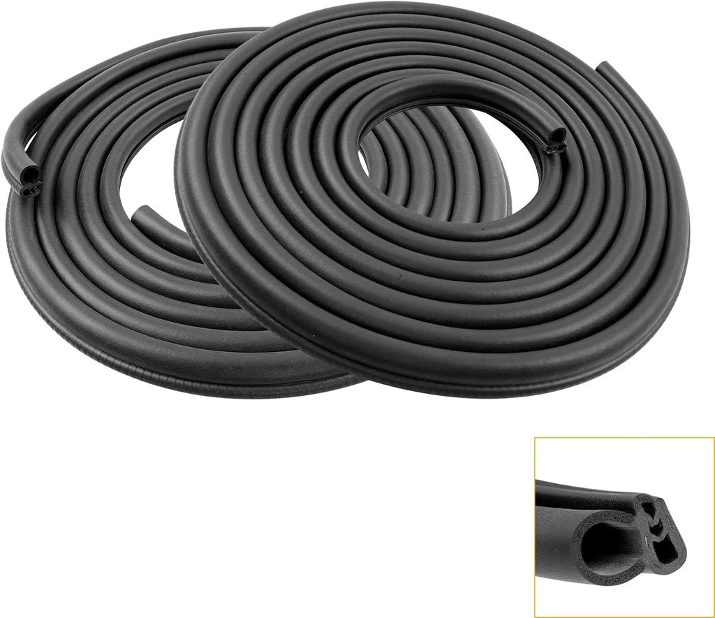 2Pcs Front Door Weatherstrip Seal for GMC Sierra/Chevy Silverado/Cadillac (1999–2007)