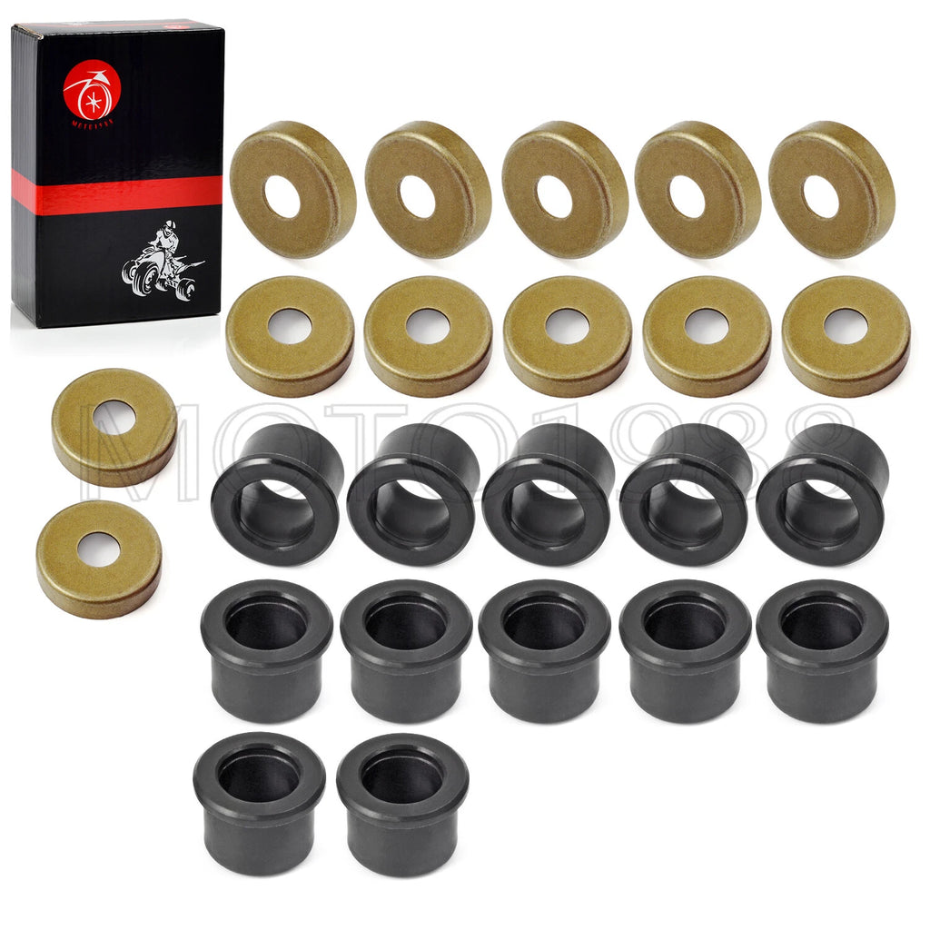 12X Front A Arm Bushing & Seal Caps Kit for Yamaha YFZ450 (2004–2022)