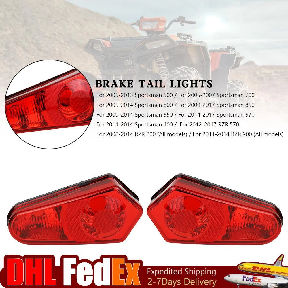 LED Brake Tail Lights for Polaris Sportsman 500-800 (2005–2017) #2411153