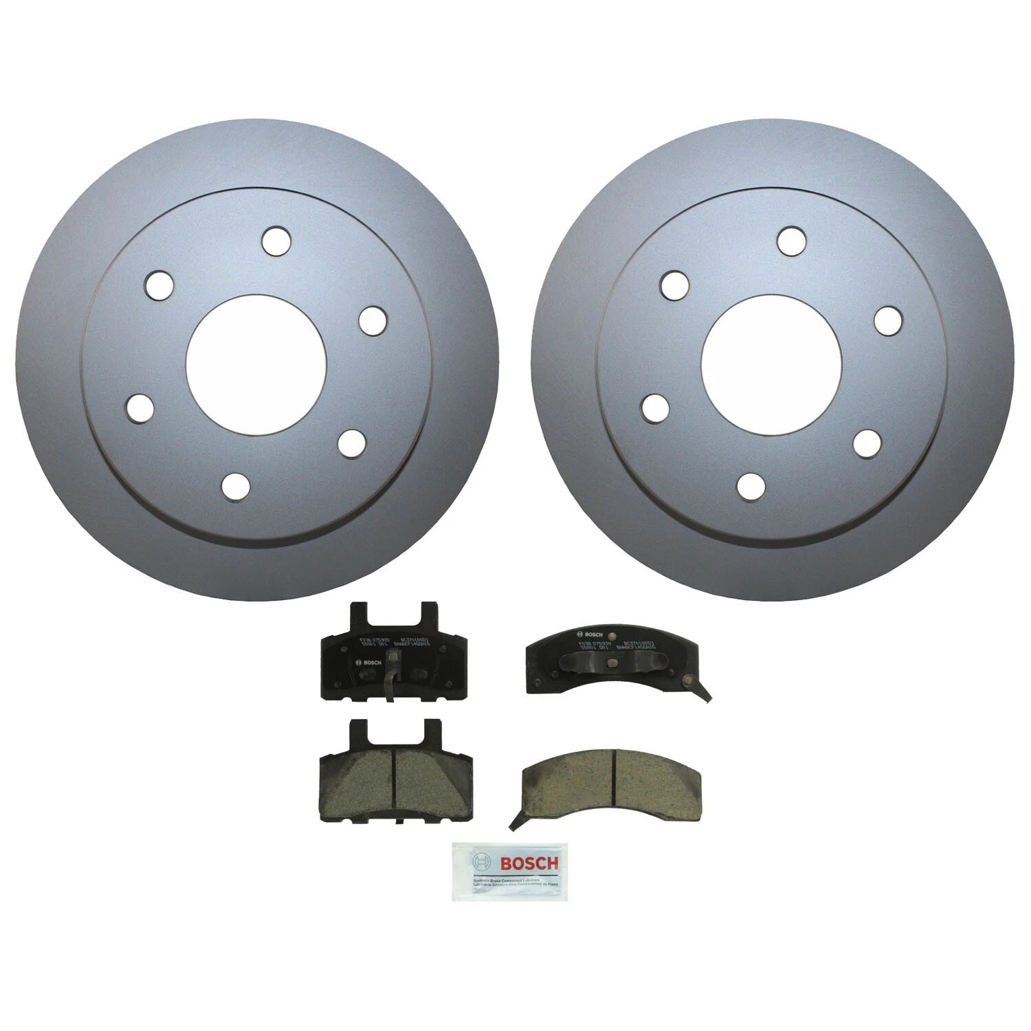 Front Brake Kit Set of 4 Disc Rotors & Bosch Pads for Chevrolet GMC
