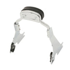 Black/Chrome Short Sissy Bar Backrest for Harley Sportster XL883 (2004–2022)