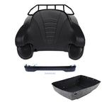 Trunk Rack Pad Speaker LED Light for Harley Touring Street Glide (2014–2026)