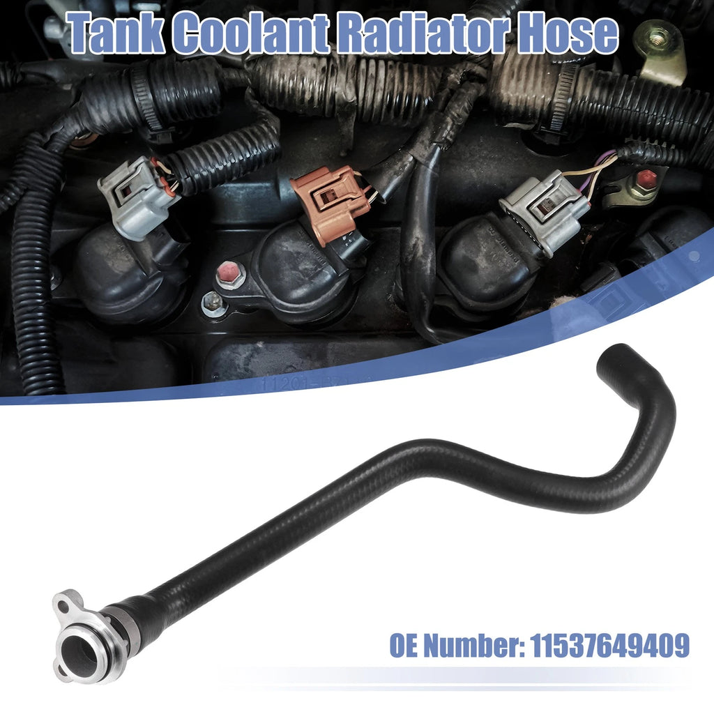 Heater Hose Radiator Expansion Tank Pipe for BMW X5 X6 (2015–2018) No. 11537649409