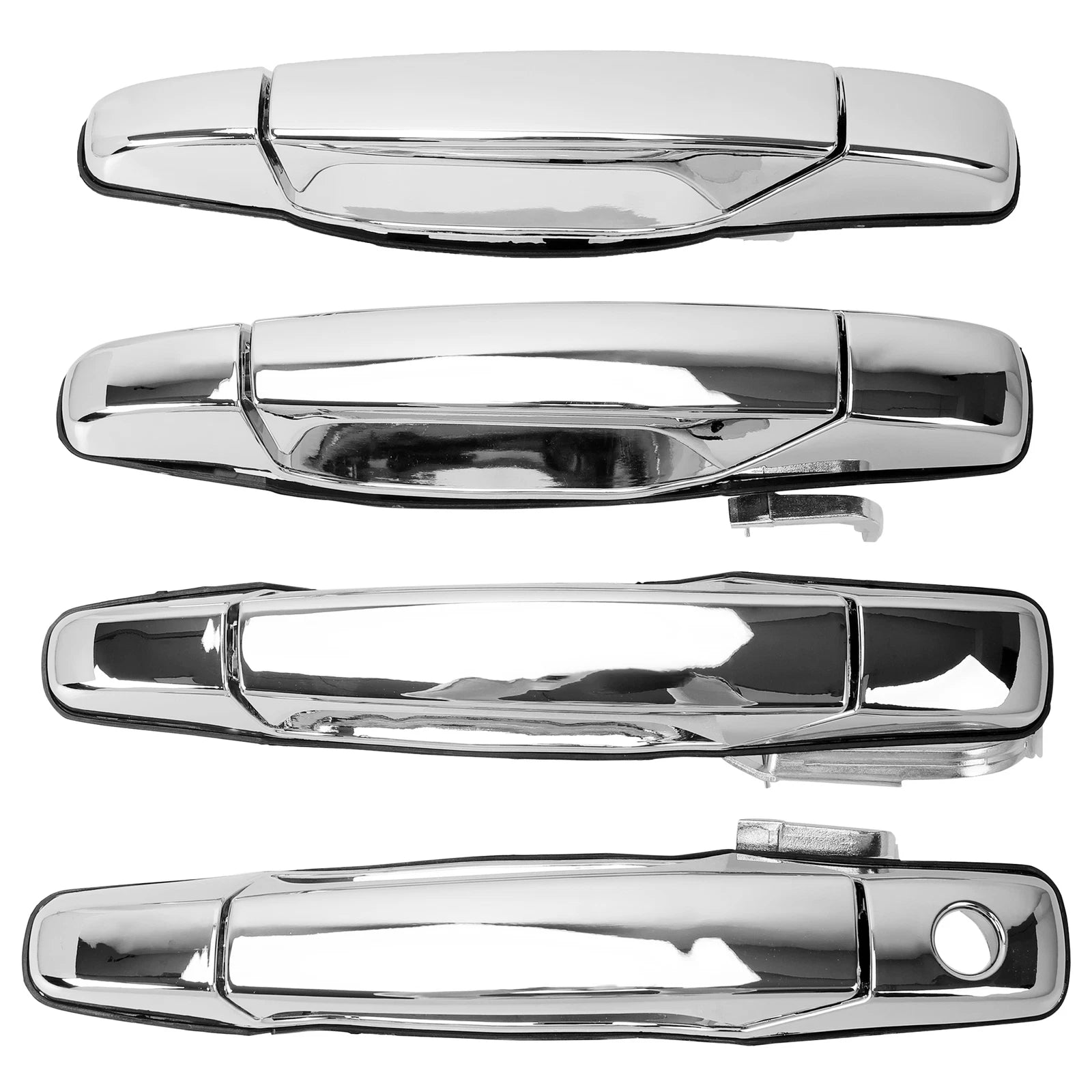 4X Chrome Door Handles for GMC Chevy Tahoe Yukon Sierra Denali (2007–2014)
