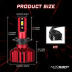 H7 LED Headlight Conversion Bulbs Kit for 10000LM