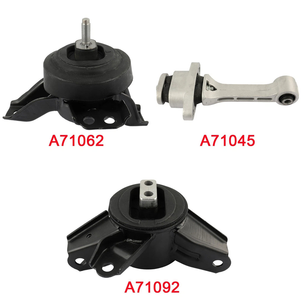 3X Engine Mount, Transmission Mount & Torque Strut Mount for Kia Sorento (2014–2015)