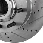 Front Brake Disc Rotors for F250 F350 Super Duty (2012–2022) RWD