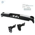 Chrome Rear Step Bumper for Chevy Silverado GMC Sierra 1500 (2014–2018)