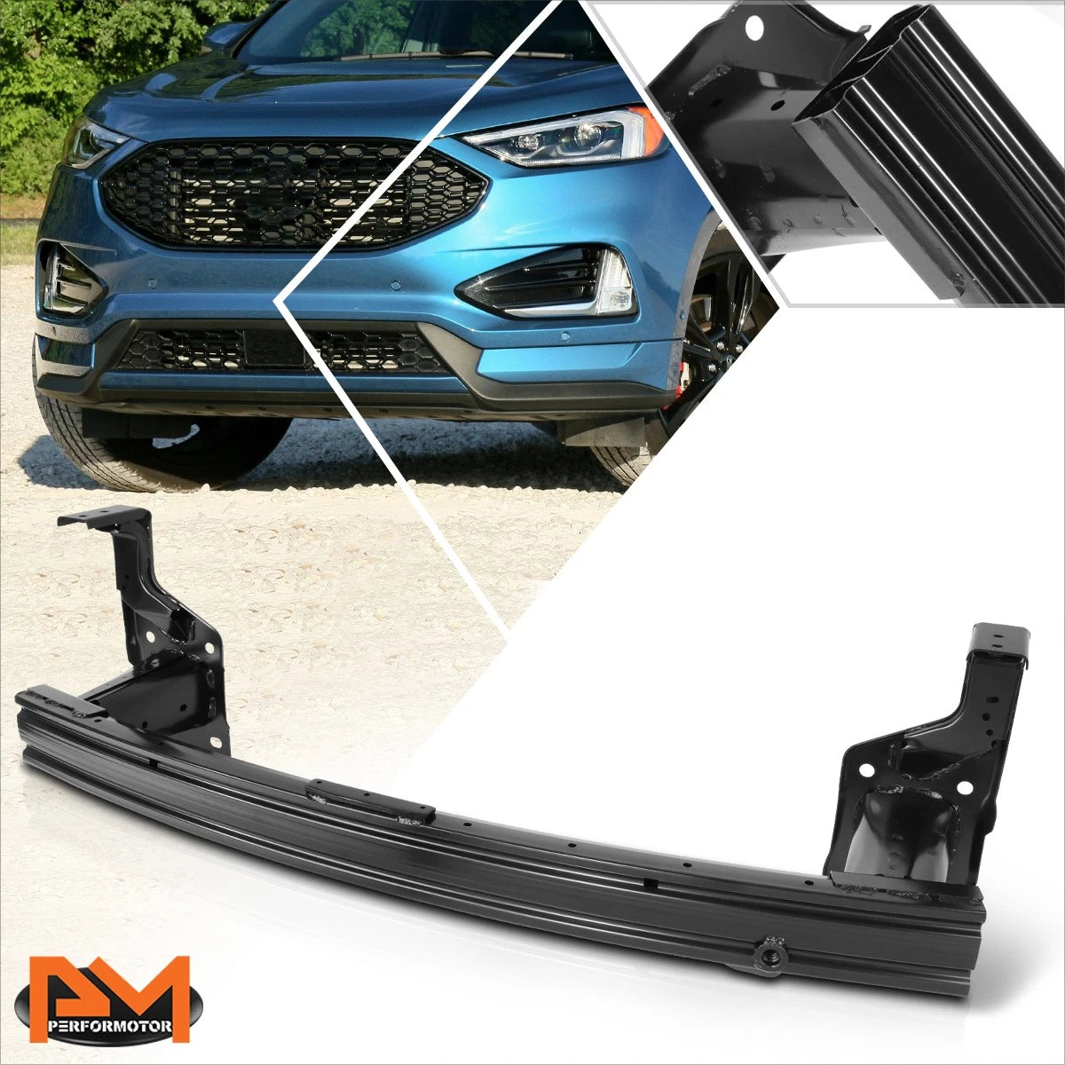 Front Bumper Reinforcement Impact Absorber for Ford Edge/Lincoln Nautilus (2019–2020)