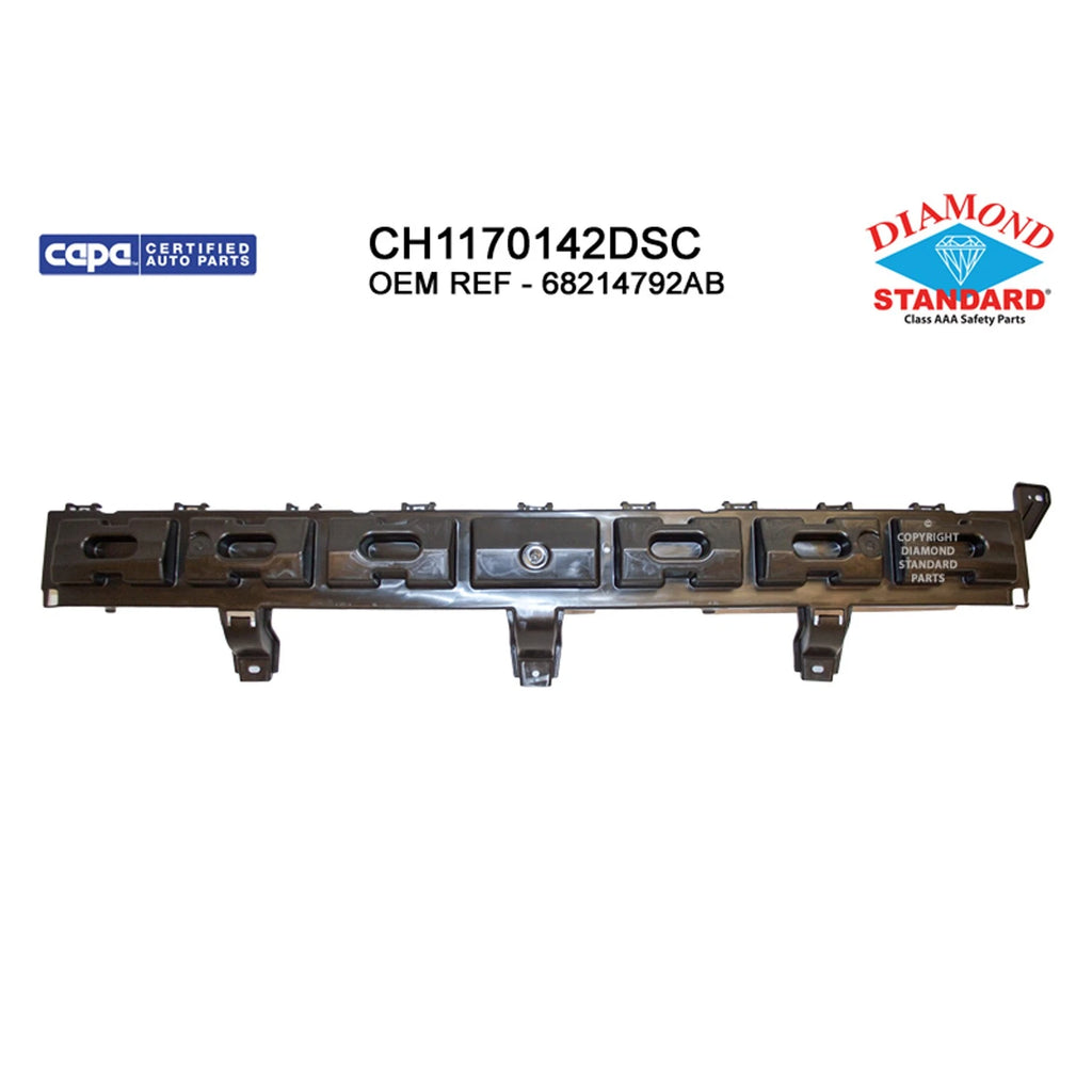 Replacement Polypropylene Rear Bumper Impact Absorber for 2015-21 Dodge Charger