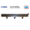 Replacement Polypropylene Rear Bumper Impact Absorber for 2015-21 Dodge Charger