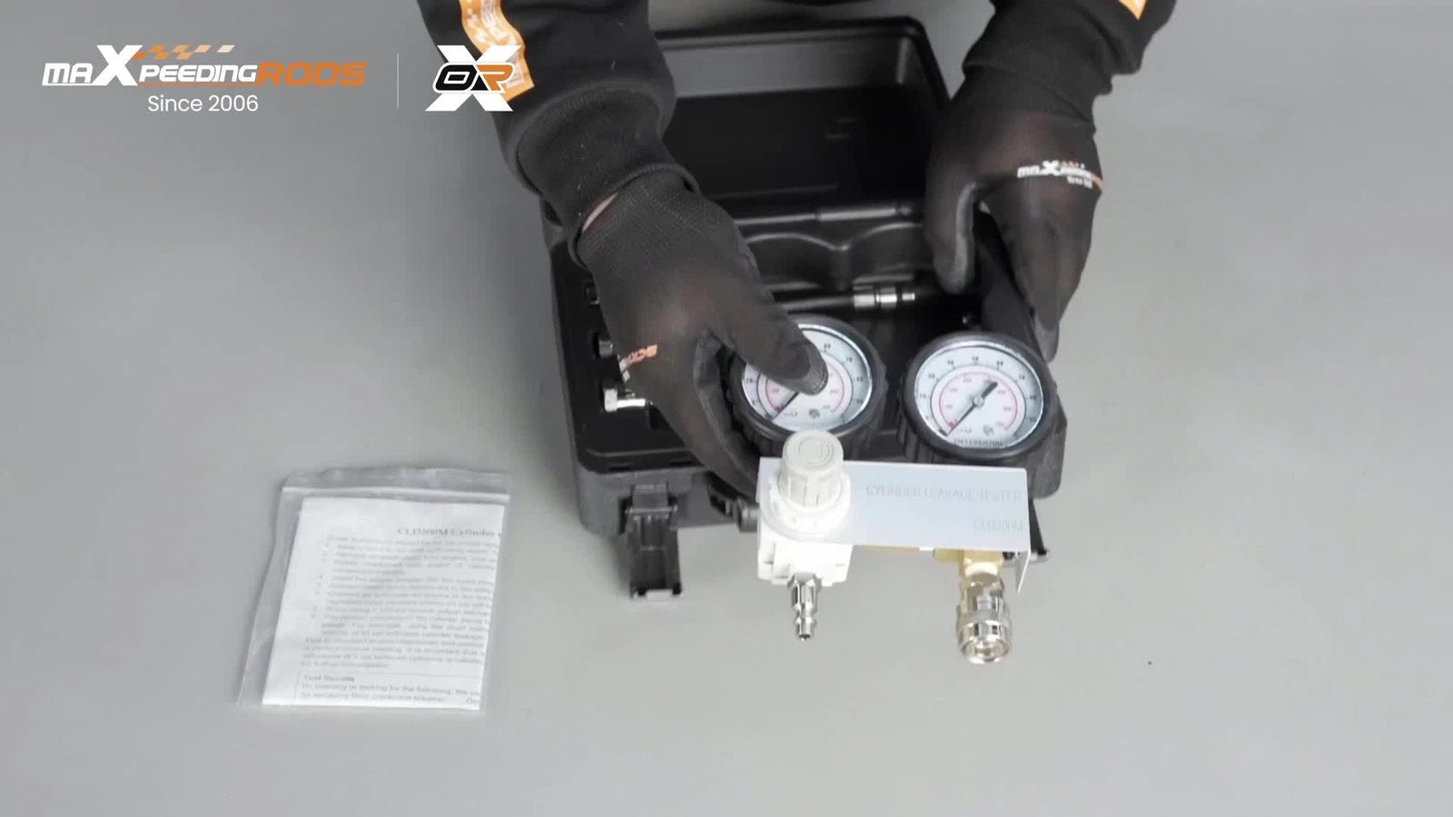 Cylinder Leak Down Tester for Engine Compression Diagnostics