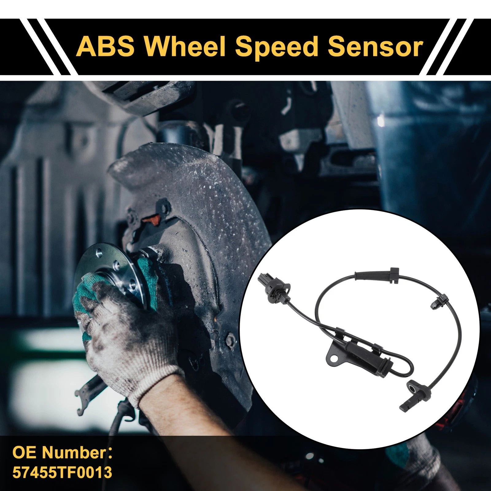 ABS Wheel Speed Sensor No. 57455TF0013 for Honda CR-V (2012–2016) Front Left