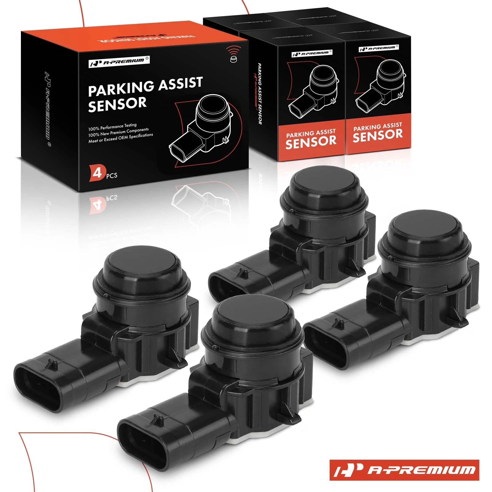 Set of 4 Parking Assist Sensors for BMW 320i 328i 330i F32 428i (2013–2019)