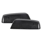 Real Carbon Fiber Side Mirror Cap Covers for Sierra Silverado (2014–2019)