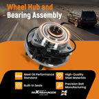 Front RH Wheel Hub Bearing Assembly for Jeep Liberty (2002–2007) 513177 ABS